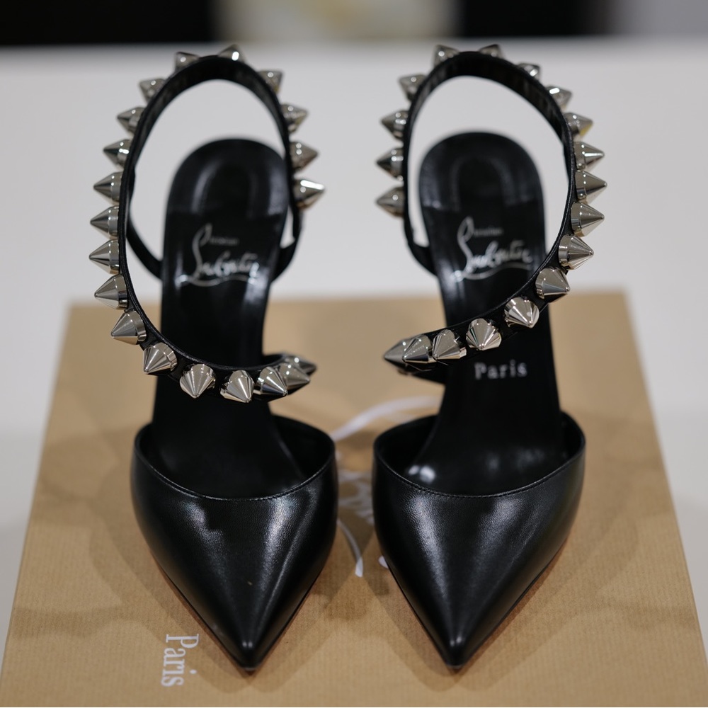 Christian Louboutin Spikita Pump in black leather